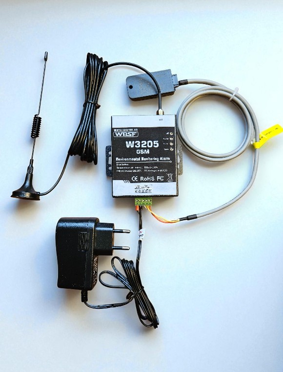 Alarm W3205 s temperaturnim senzorjem