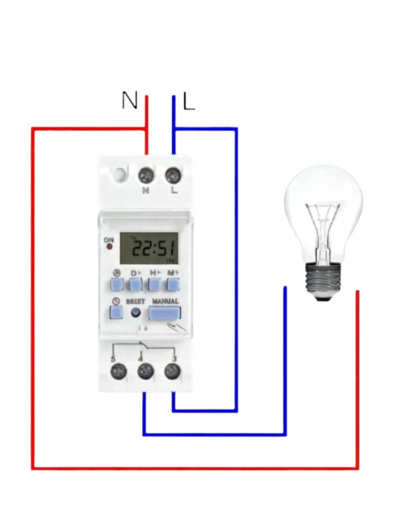 Tjedni digitalni programabilni timer
