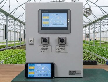 Automatika u plasteniku s touch screenom